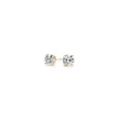 1/2 cttw Lab Grown Round Diamond Stud Earrings 14k Yellow Gold (G/VS2) - Earrings - Custom Crafting Alliance, LLC