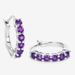 1.20 Carat Genuine Amethyst .925 Sterling Silver Earrings - Earrings - Custom Crafting Alliance, LLC
