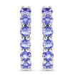 1.20 Carat Genuine Tanzanite .925 Sterling Silver Earrings - Earrings - Custom Crafting Alliance, LLC