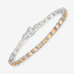 12.80 Carat Genuine Citrine .925 Sterling Silver Bracelet - Bracelets - Custom Crafting Alliance, LLC