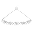 .925 Sterling Silver Miracle Set Diamond Accented Infinity Hearts 6â€-9â€ Adjustable Bolo Bracelet (H-I Color, I2-I3 Clarity)