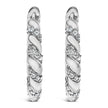 14K White Gold 1 1/5 Cttw Lab Grown Diamond Swirl Design 1