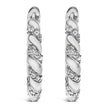 14K White Gold 1 1/5 Cttw Lab Grown Diamond Swirl Design 1