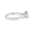 14K White Gold 1.0 Cttw Round Lab Grown Diamond Eagle Claw 4-Prong Set Solitaire Engagement Ring (F-G Color, VS2-SI1 Clarity) - Ring Size 7 - Rings - Custom Crafting Alliance, LLC