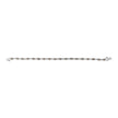 14k White Gold 2 1/4 Cttw Champagne Diamond Bar Link 7
