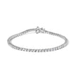 14K White Gold 4.0 Cttw Classic Lab-Grown Diamond Tennis Bracelet (F-G Color, VS2-SI1 Clarity) - 7
