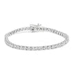 14K White Gold 7.0 cttw 4-Prong Set Lab Grown Diamond 7