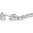 14K White Gold 7.0 cttw 4-Prong Set Lab Grown Diamond 7