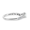 14K White Gold Diamond 1/2 Cttw Princess Cut Diamond Engagement Ring (G-H Color, VS2-SI1 Clarity) - Size 7 - Rings - Custom Crafting Alliance, LLC
