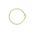 14K Yellow Gold 1.00 Cttw Baguette Diamond Channel Link Bracelet - Bracelets - Custom Crafting Alliance, LLC