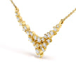 14K Yellow Gold 1/2 Cttw Diamond Scattered 