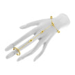14K Yellow Gold 1/4 Cttw Diamond Ring and Bracelet Hand Chain (G-H Color, SI1-SI2 Clarity) - 7