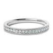 14K Yellow Gold 1/4 Cttw Round Diamond Milgrain Wedding Band (I-J Color, SI2-I1 Clarity) - Size 6.5 - Rings - Custom Crafting Alliance, LLC