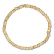 14K Yellow Gold 4.00 Cttw Diamond Triangle Link Tennis Bracelet (H-I Color, I1-I2 Clarity) - 7