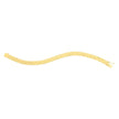 14k Yellow Gold 7 inch Clover Bracelet (6.50 mm) - Bracelets - Custom Crafting Alliance, LLC