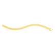 14k Yellow Gold 7 inch Clover Bracelet (6.50 mm) - Bracelets - Custom Crafting Alliance, LLC