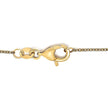 14K Yellow Gold Alternating Red Ruby and White Diamond Bezel Station Chain Bracelet (I-J Color, SI2-I1 Clarity) - 7.5