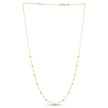 14k Yellow Gold Bead Necklace - Necklaces - Custom Crafting Alliance, LLC