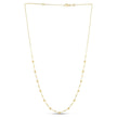 14k Yellow Gold Bead Necklace - Necklaces - Custom Crafting Alliance, LLC