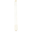14k Yellow Gold Bead Paperclip Necklace - Necklaces - Custom Crafting Alliance, LLC