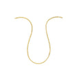 14k Yellow Gold Braided Herringbone Chain (3.20 mm) - Necklaces - Custom Crafting Alliance, LLC