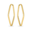 14k Yellow Gold Endless Marquise Hoops - Earrings - Custom Crafting Alliance, LLC