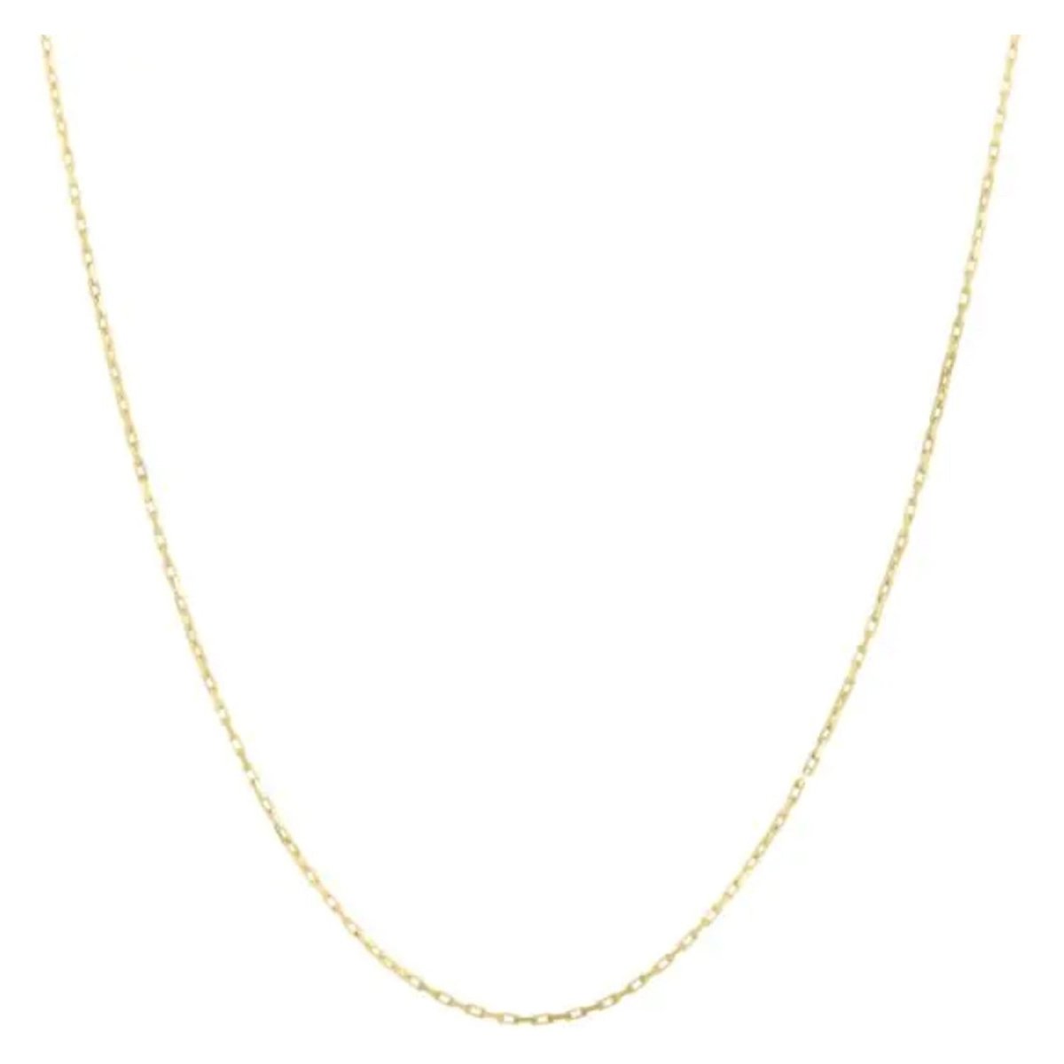 14k Yellow Gold French Cable Chain (1.30 mm) - Necklaces - Custom Crafting Alliance, LLC