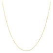 14k Yellow Gold French Cable Chain (1.30 mm) - Necklaces - Custom Crafting Alliance, LLC