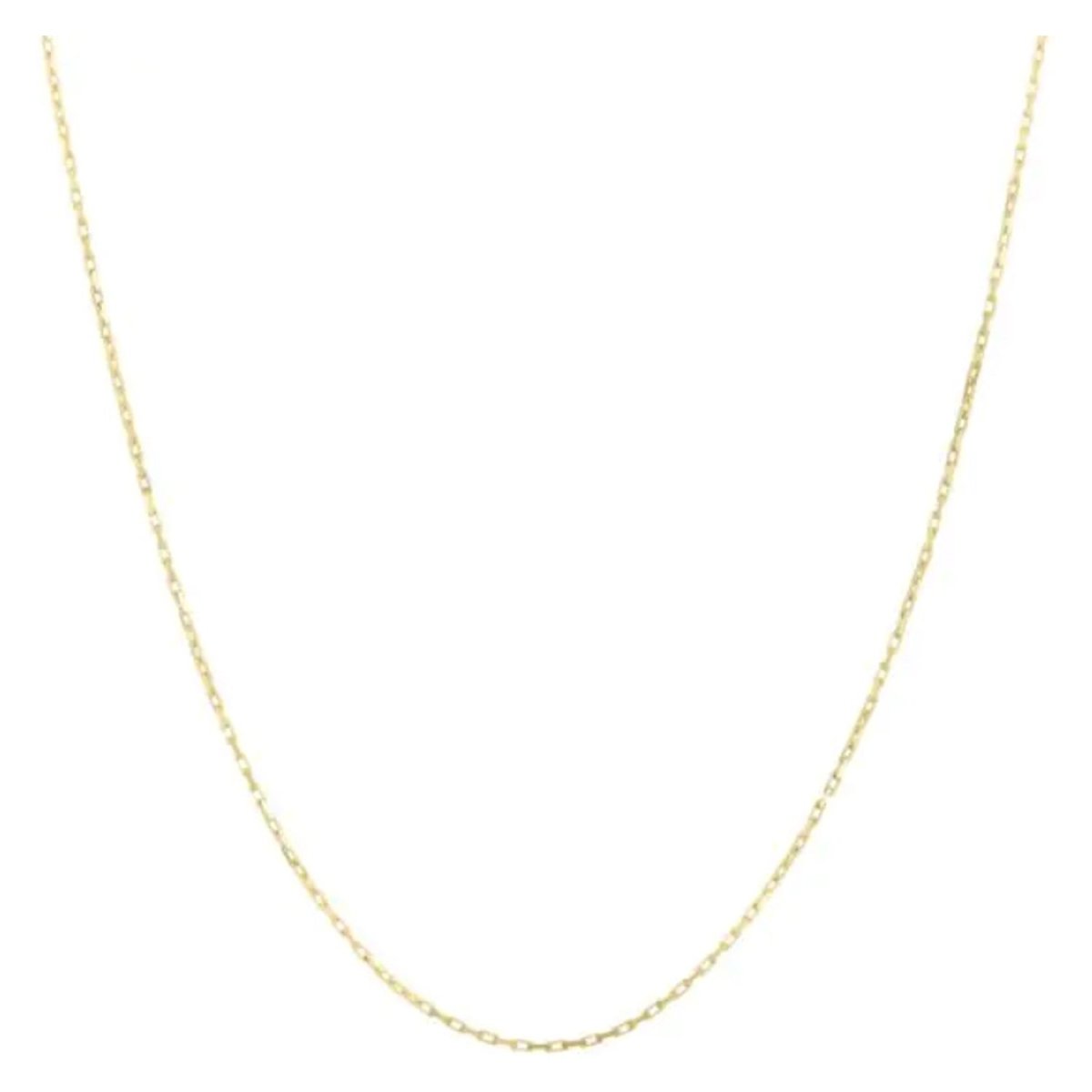 14k Yellow Gold French Cable Chain (1.30 mm) - Necklaces - Custom Crafting Alliance, LLC
