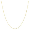 14k Yellow Gold French Cable Chain (1.30 mm) - Necklaces - Custom Crafting Alliance, LLC