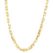 14k Yellow Gold French Cable Link Chain (4.80 mm) - Necklaces - Custom Crafting Alliance, LLC