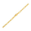 14K Yellow Gold Lite Paperclip Anklet (3.2mm) - Accessories - Custom Crafting Alliance, LLC