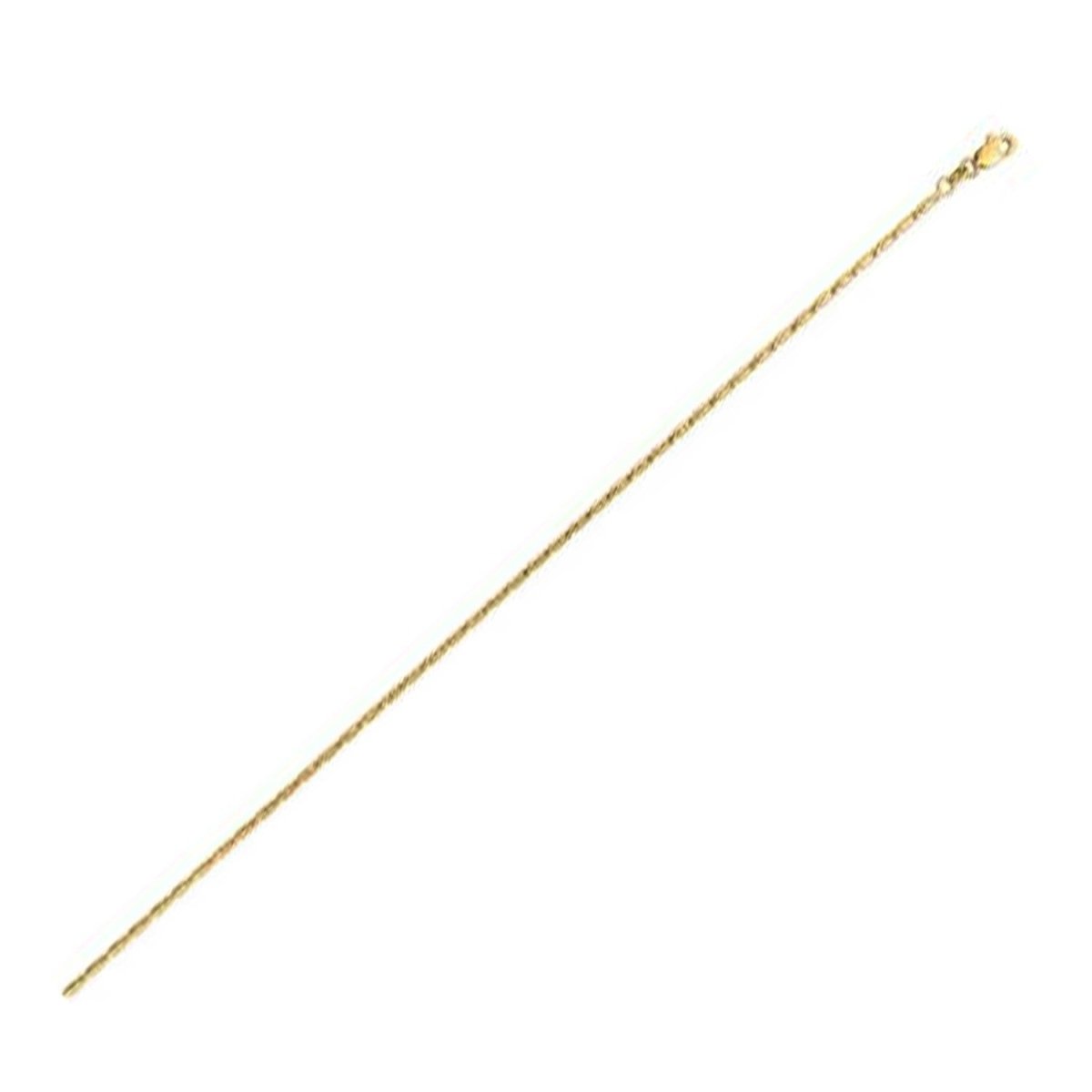 14k Yellow Gold Lumina Pendant Chain (2.11 mm) - Necklaces - Custom Crafting Alliance, LLC