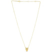 14k Yellow Gold Panther Head Necklace - Necklaces - Custom Crafting Alliance, LLC