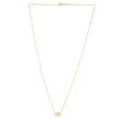 14k Yellow Gold Pearl Evil Eye Necklace - Necklaces - Custom Crafting Alliance, LLC