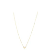 14k Yellow Gold Pearl Evil Eye Necklace - Necklaces - Custom Crafting Alliance, LLC