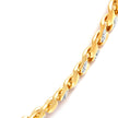 14K Yellow Gold Plated .925 Sterling Silver 1.0 Cttw Diamond Cuban Link Necklace (I-J Color, I3 Clarity) - 18