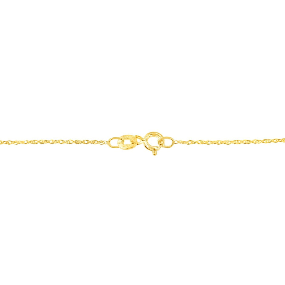 14K Yellow Gold Plated .925 Sterling Silver 1.00 Cttw Baguette Diamond Composite Open Heart 18