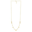 14k Yellow Gold Puff Heart Adjustable Necklace - Necklaces - Custom Crafting Alliance, LLC