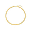14k Yellow Gold Rib Link Necklace - Necklaces - Custom Crafting Alliance, LLC