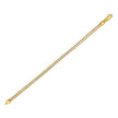14k Yellow Gold Round Pave Franco Chain (4.00 mm) - Necklaces - Custom Crafting Alliance, LLC