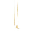 14K Yellow Gold Scorpio Necklace - Necklaces - Custom Crafting Alliance, LLC