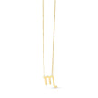 14K Yellow Gold Scorpio Necklace - Necklaces - Custom Crafting Alliance, LLC