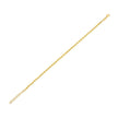 14k Yellow Gold Spaced Bead Bracelet (3.00 mm) - Bracelets - Custom Crafting Alliance, LLC
