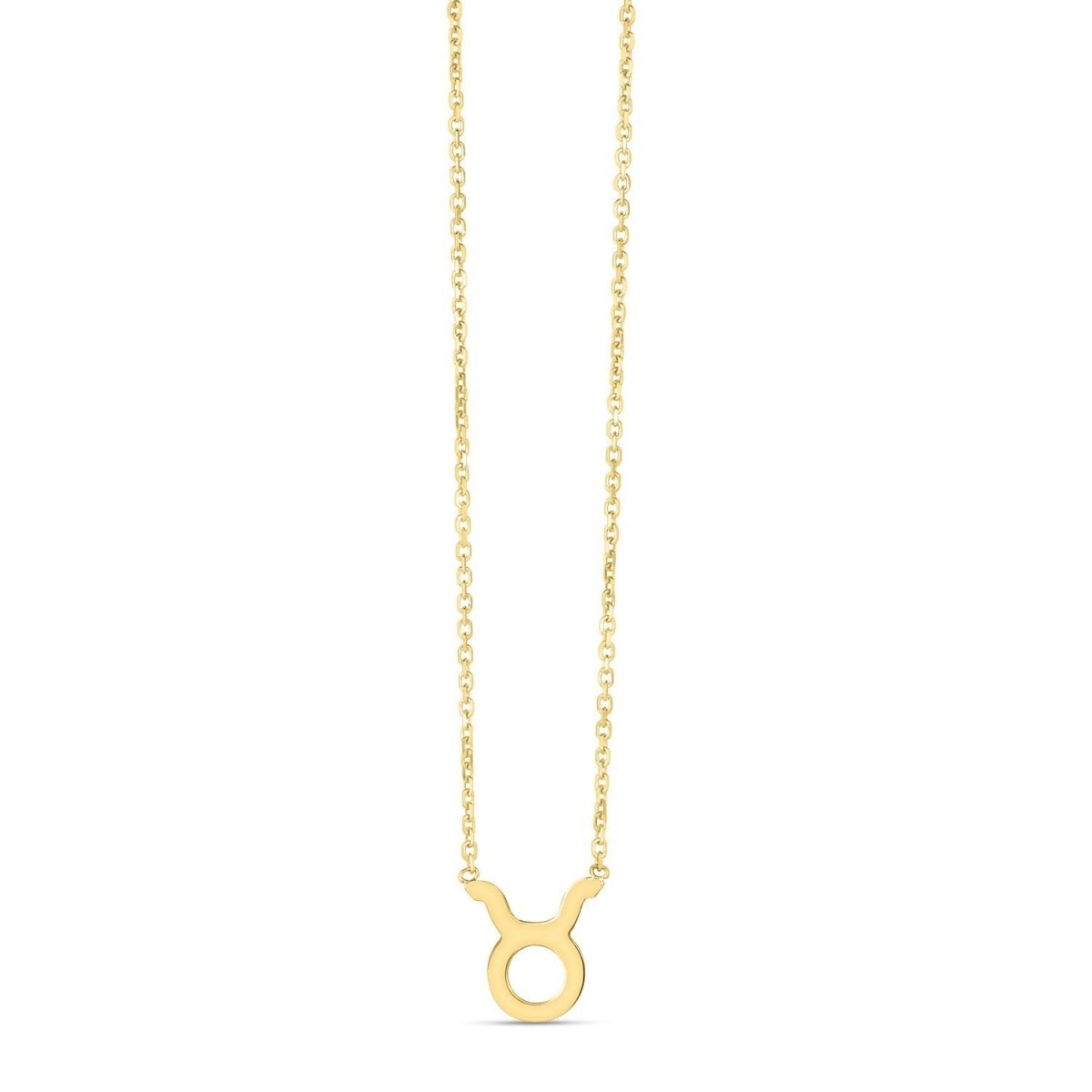 14K Yellow Gold Taurus Necklace - Necklaces - Custom Crafting Alliance, LLC