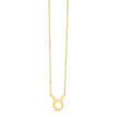 14K Yellow Gold Taurus Necklace - Necklaces - Custom Crafting Alliance, LLC