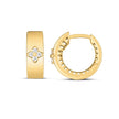 14k Yellow Gold Trilogy Diamond Clover Earrings - Earrings - Custom Crafting Alliance, LLC