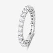 1.50 Carat Lab Grown Diamond 14K White Gold Ring - Rings - Custom Crafting Alliance, LLC