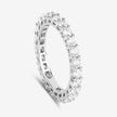 1.50 Carat Lab Grown Diamond 14K White Gold Ring - Rings - Custom Crafting Alliance, LLC