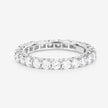 1.50 Carat Lab Grown Diamond 14K White Gold Ring - Rings - Custom Crafting Alliance, LLC